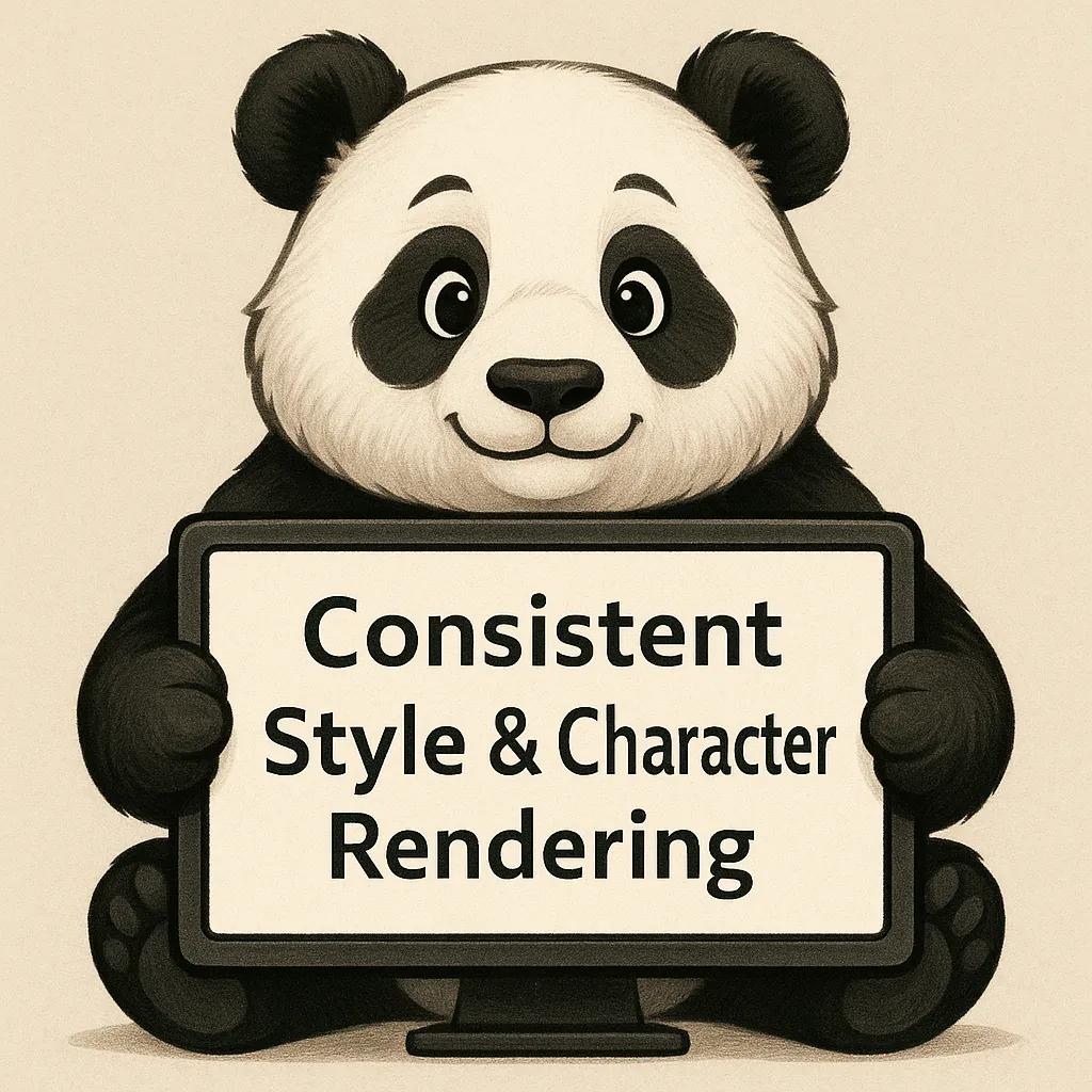 Consistent Style & Character Rendering